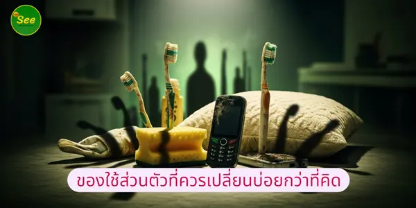 ของใช้ส่วนตัวที่ควรเปลี่ยนบ่อยกว่าที่คิด