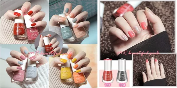 ยาทาเล็บ MR Beautiful Girl Nail Polish เบอร์ 1-40