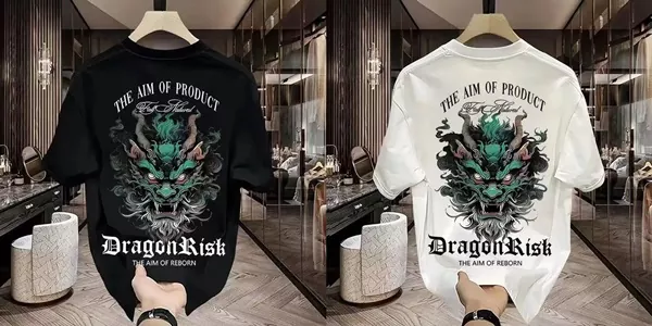 เสื้อยืด Oversize สุดเท่ สกรีนหน้าหลัง คมชัด ทนทาน สไตล์สตรีทแฟชั่น