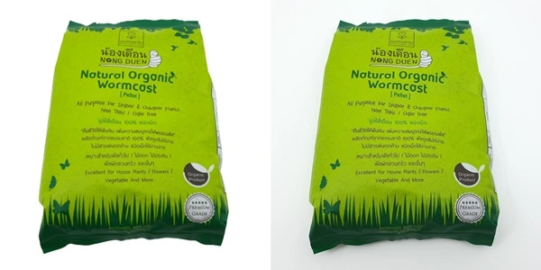 มูลไส้เดือนอัดเม็ด ตรา น้องเดือน 800 กรัม เปลี่ยนดินแข็งเป็นดินดี ไม่ต้องรอ