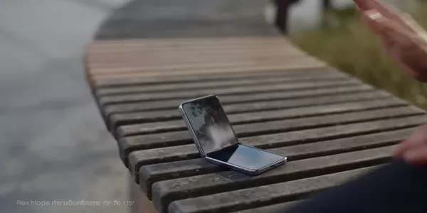 Galaxy Z Flip4 ไม่ไหว..อย่าฝืน อยากพับขนาดนี้ ก็ยอมพับซะดีๆ  Samsung