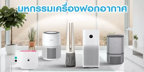 5 เครื่องฟอกอากาศน่าโดน ปีนี้ Sharp vs Philips vs LG vs Xiaomi vs Electrolux