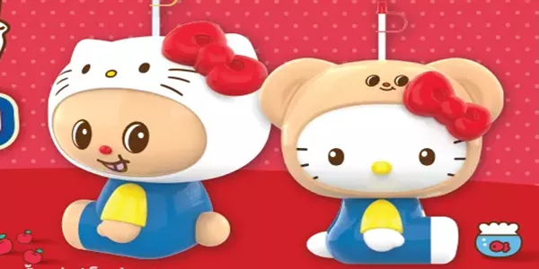 กระบอกน้ำออมสินสุดคิ้วท์ น้องเนย vs เฮลโล คิตตี้ ใครน่ารักกว่ากัน