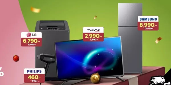 ของใช้ในบ้านที่ชีวิตดีขึ้นจริง ทั้งซักผ้า เป่าผม ดูทีวี แช่ของ 4 ไอเทมเด็ดที่ต้องมีติดบ้าน