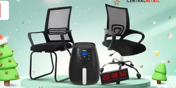 เก้าอี้ MEDILA + นาฬิกา LED ที่สายทำงานห้ามพลาด จัดโต๊ะทำงานงบประหยัด แต่ฟีลโปร