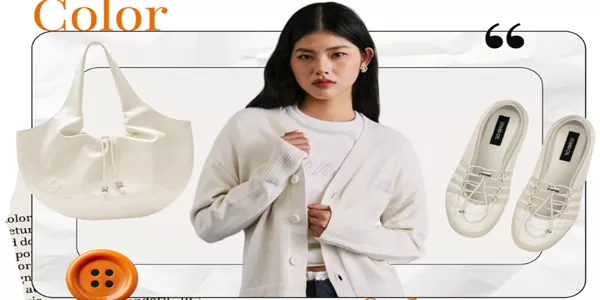 กระเป๋า GARMENTI + คาร์ดิแกน + Mary Jane สายหวานเท่ ลุคผู้หญิงชิลแต่มีคลาส